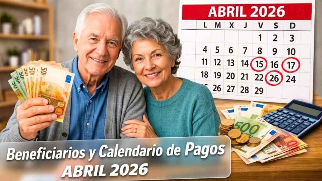 Pensiones contributivas abril 2026 consulta de montos actualizados y calendario oficial de pagos